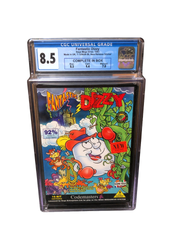 Fantastic Dizzy Mega Drive PAL 8.5.