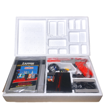 Complete Nintendo NES Control Deck + PaperBoy PAL A and B (ES)