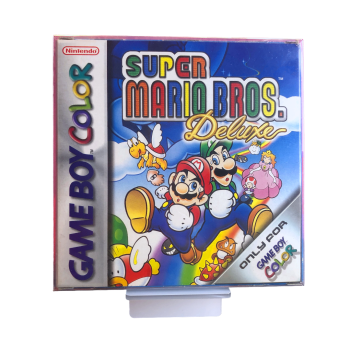 Super Mario Bros Deluxe Game Boy Color (GBC) - CGB-P-AHYP (CIB) 1999