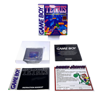 Tetris - 1989 Nintendo Game Boy (CIB) DMG-P-TR SCN · Game Boy Classic